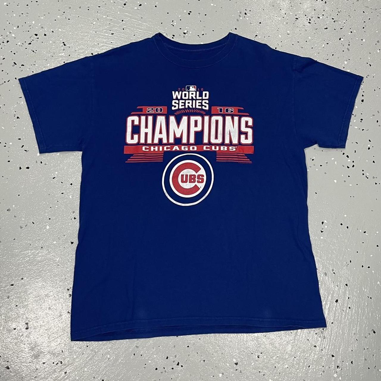 MLB Chicago Cubs 2016 World Series Champion zip up - Depop