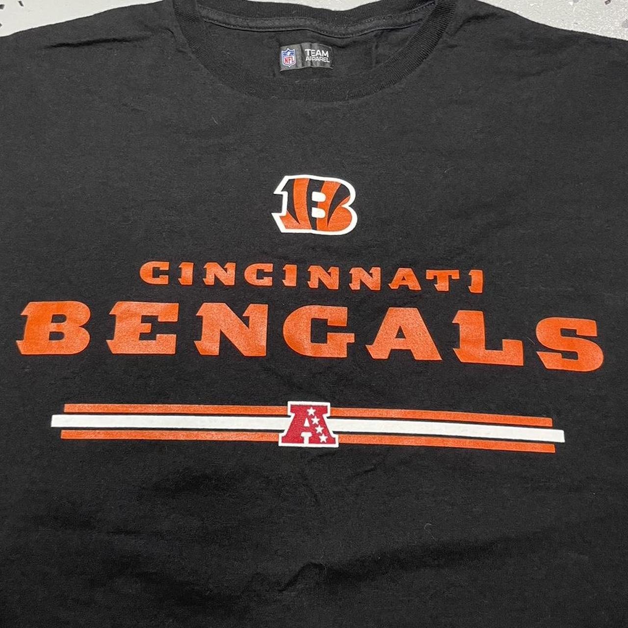 Cincinnati Bengals , NFL Team Apparel , Gray T Shirt - Depop