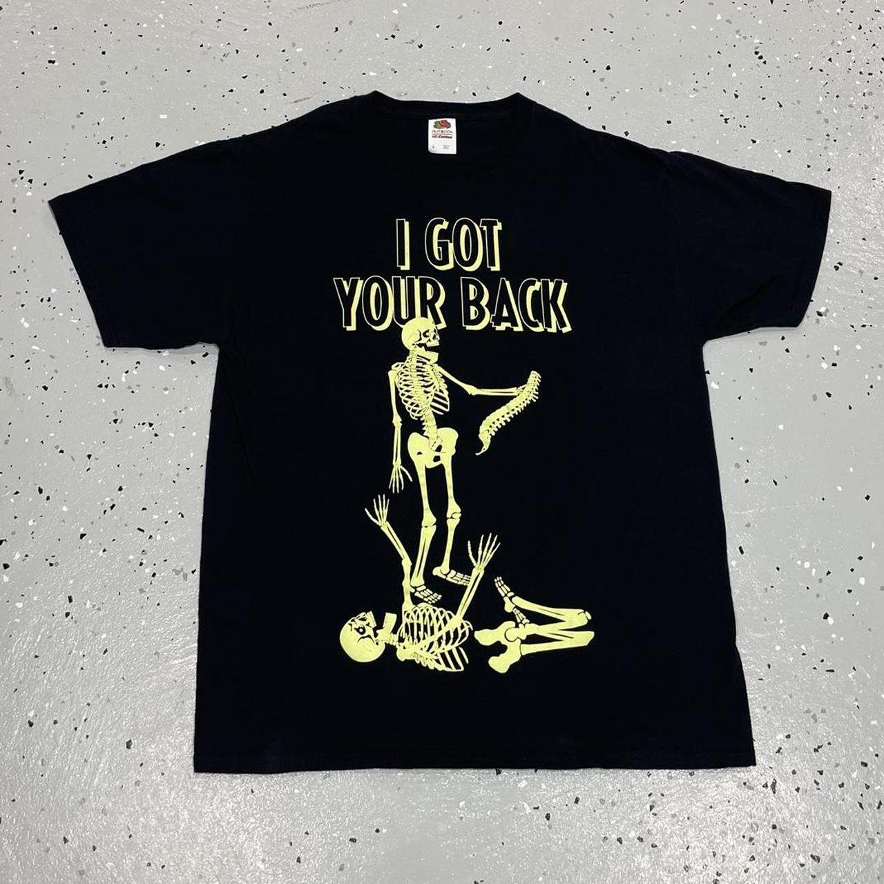 Y2k Halloween Skeleton “I Got Your Back” Depop