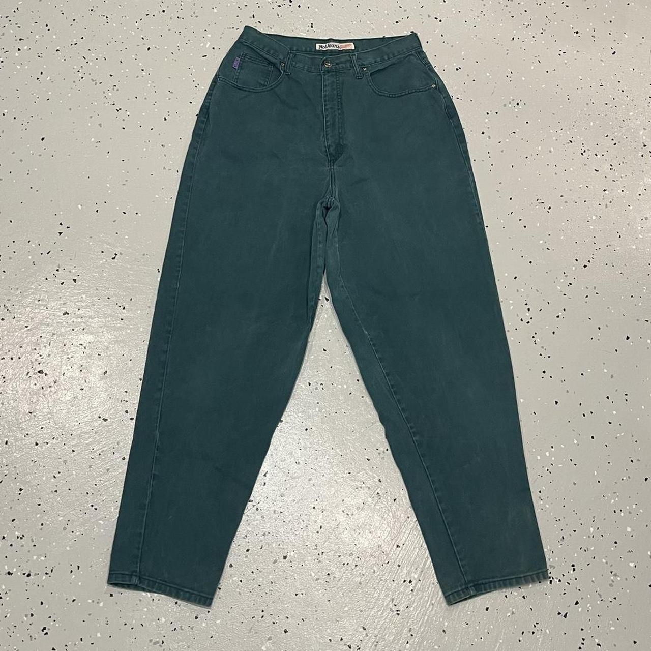 Dark green mom sales jeans