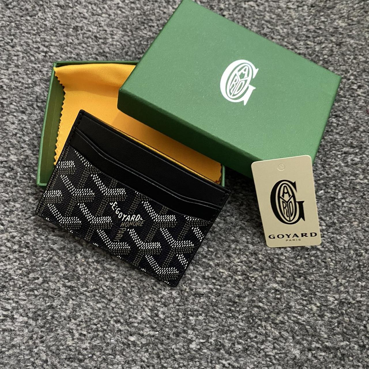 Goyard Card Holder - Dark Green Brand new never - Depop