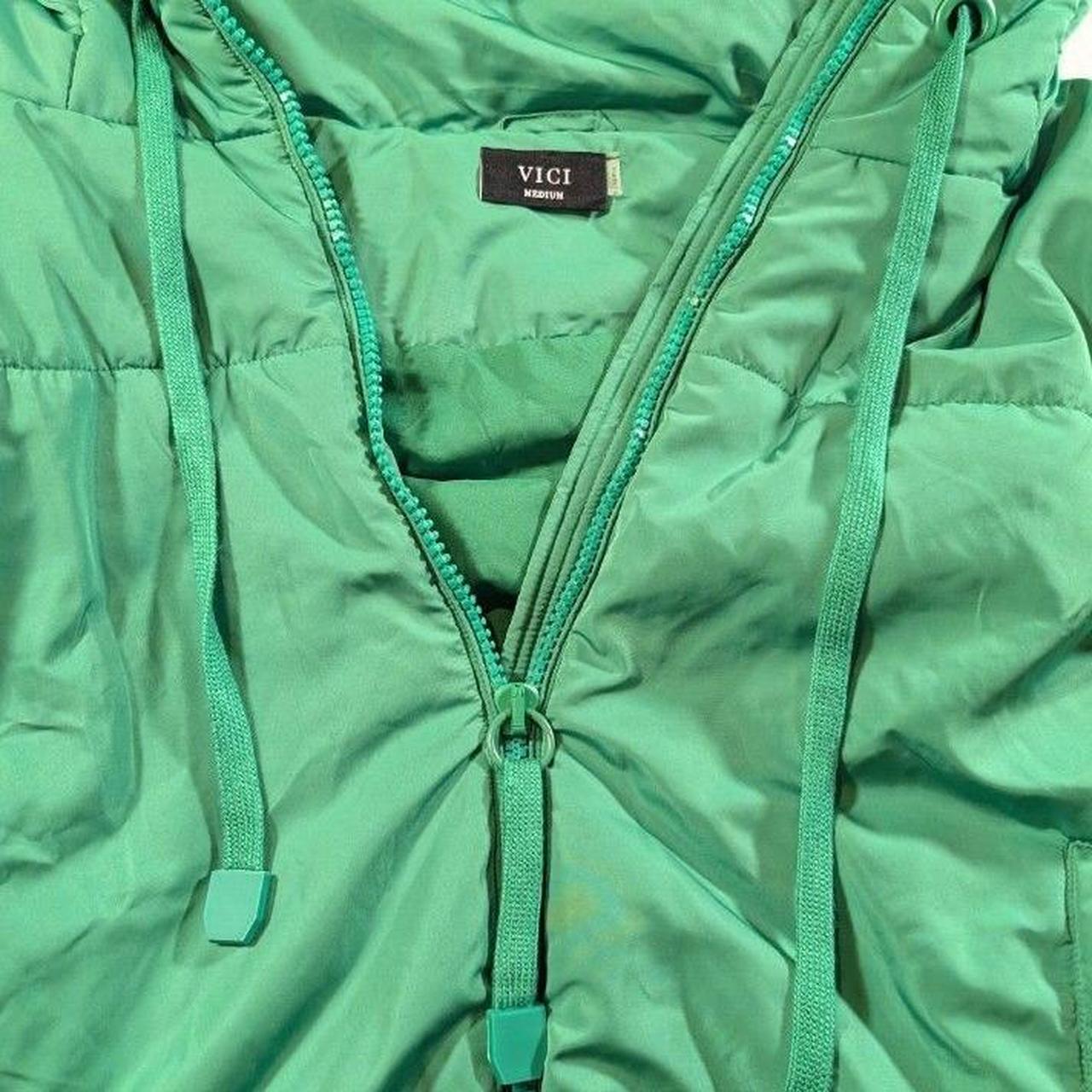 Source Unknown Women's Puffer - Green - M – The G… - image 2