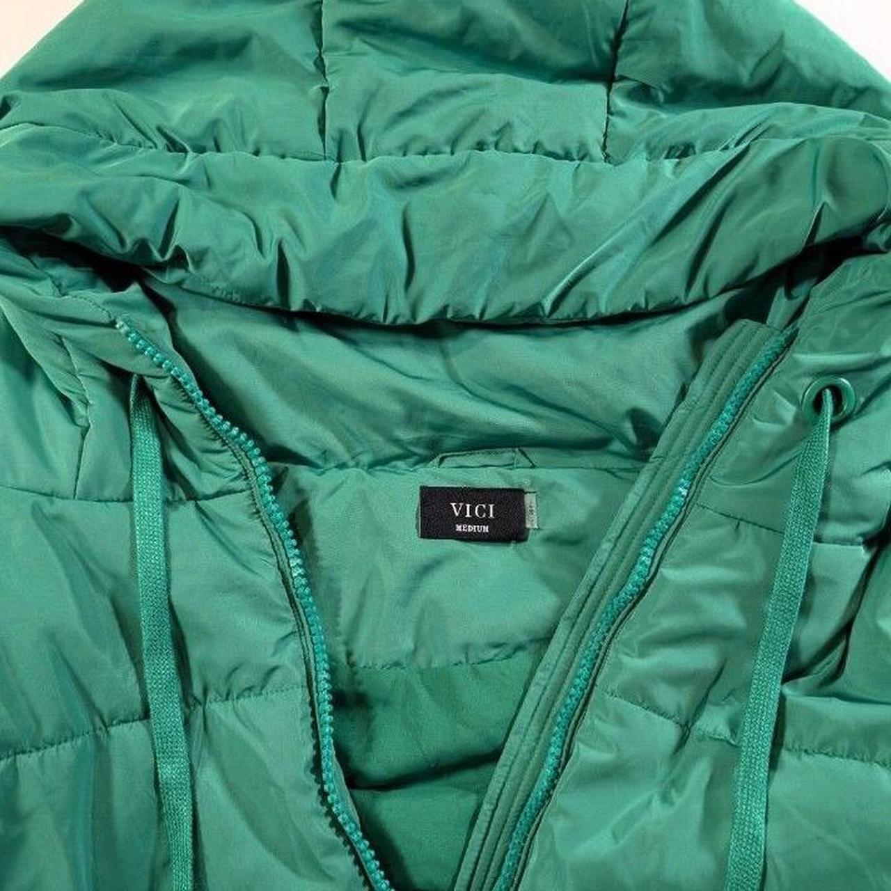 Source Unknown Women's Puffer - Green - M – The G… - image 3
