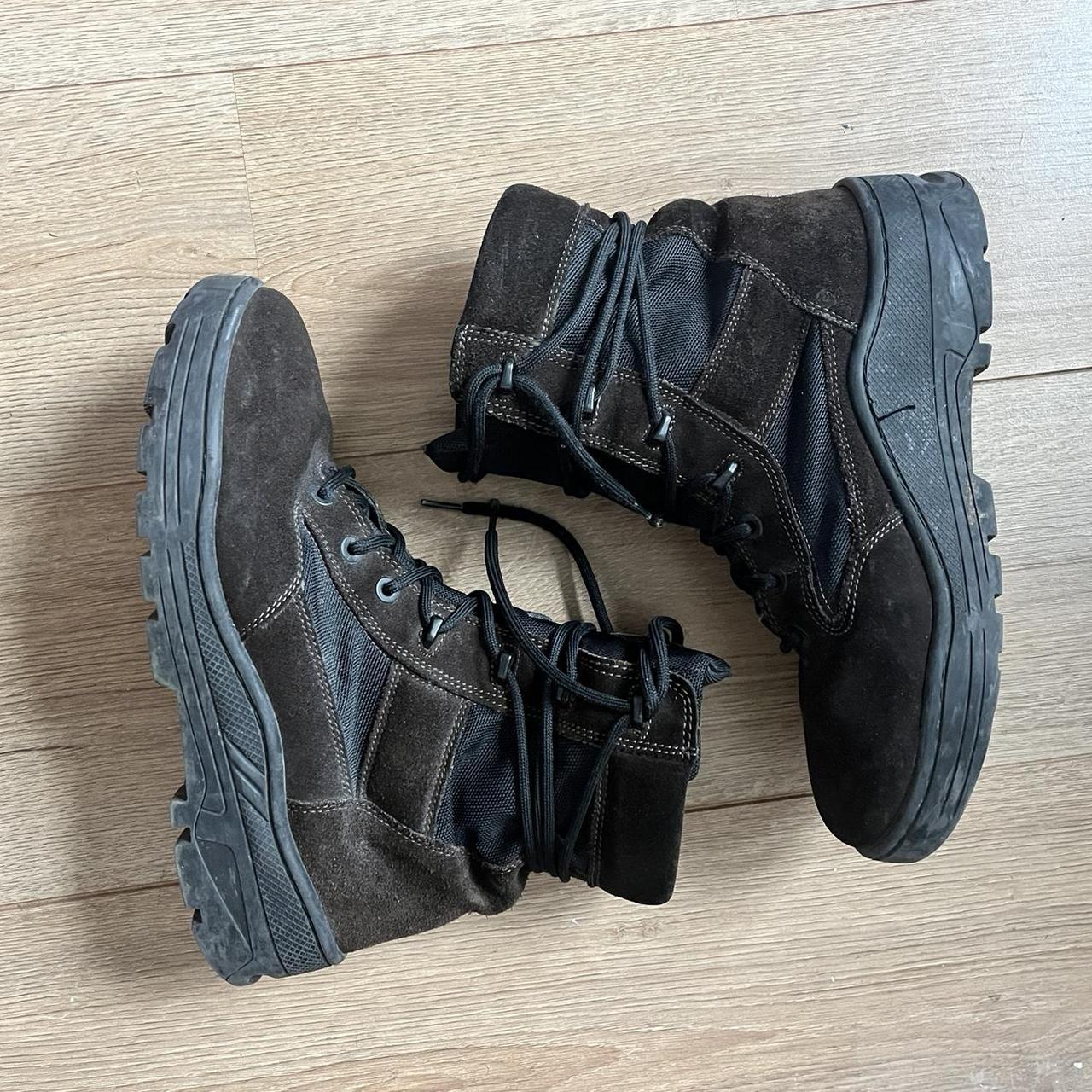 Beautiful combat boots by kanye west Yeezy Produced. Depop