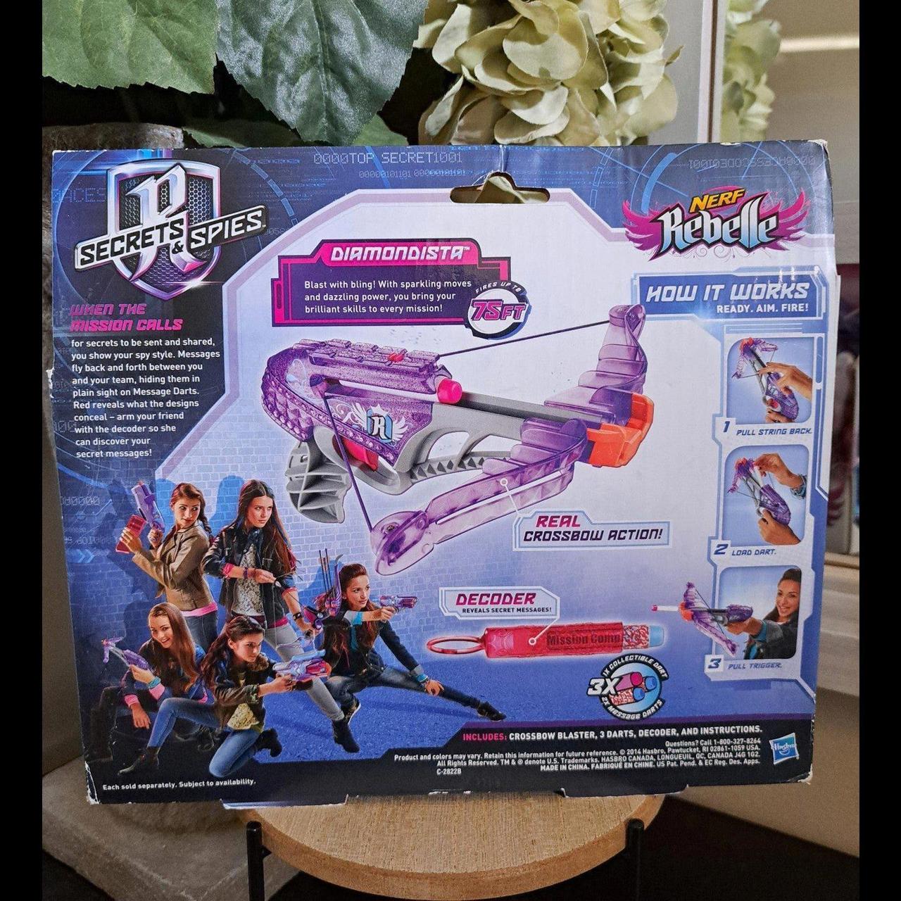 New in box! NERF Rebelle Diamondista Small Depop