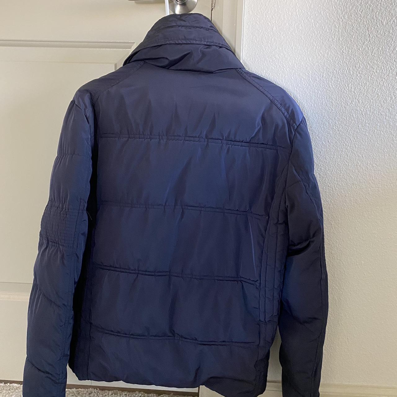 Zara men puffer jacket with hood Size M Shipping... Depop