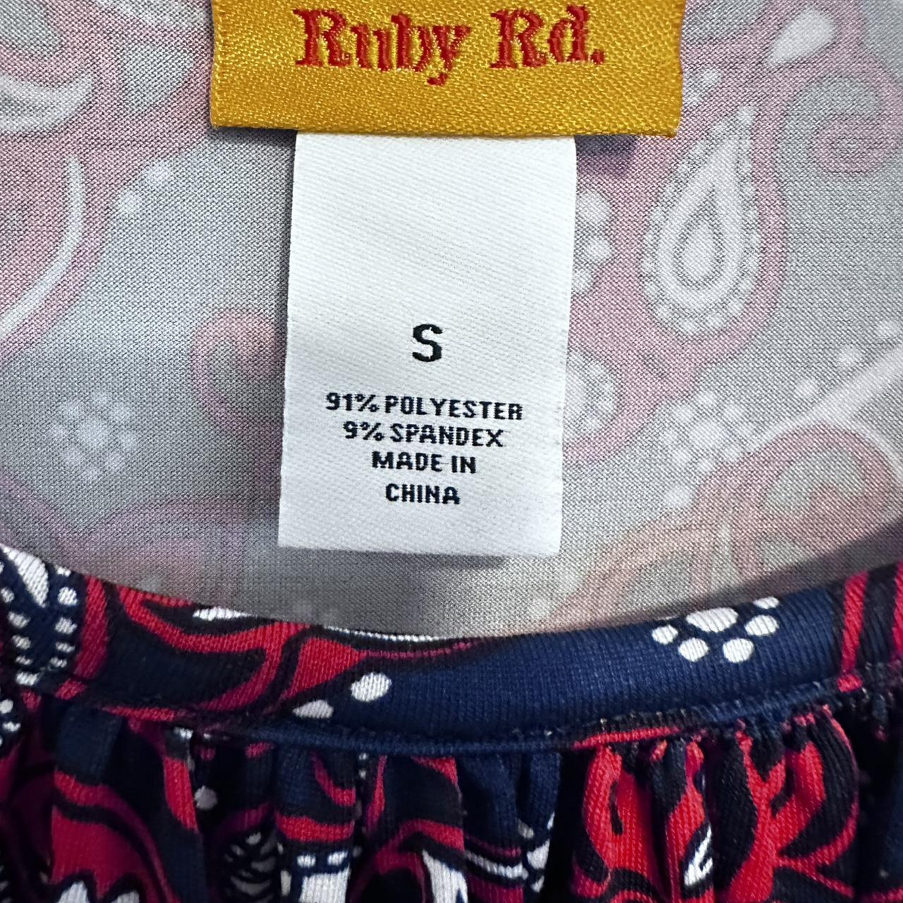 Ruby Rd. Women's Blouse - Multi/Red - S – Ruby Ro… - image 4