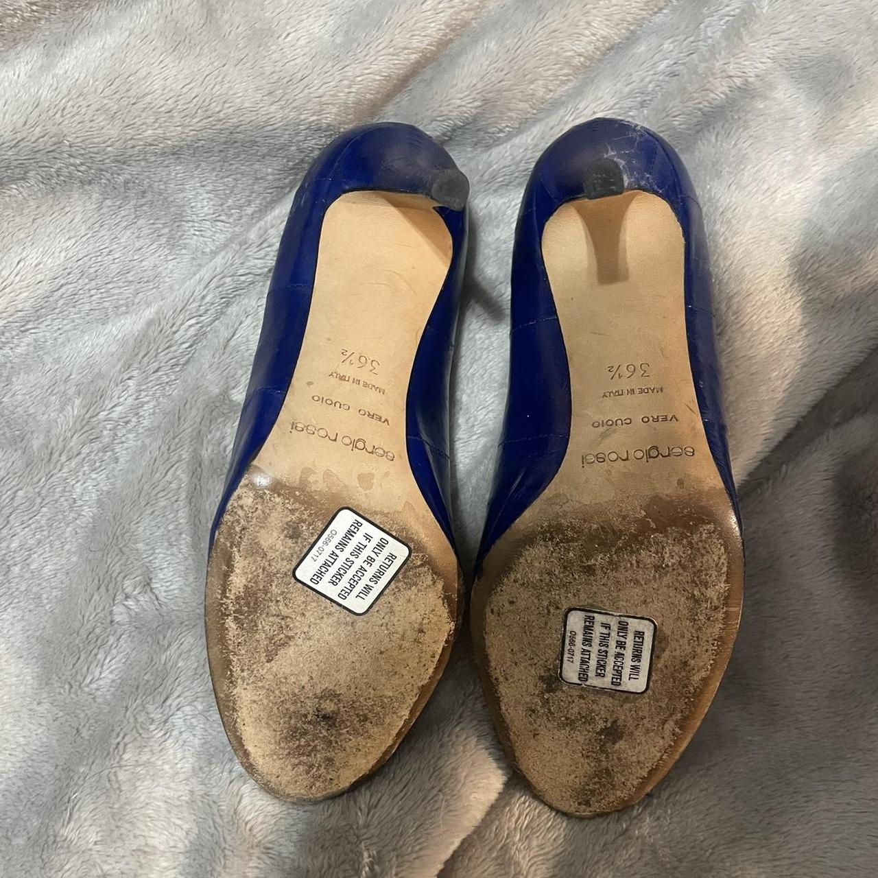 Sergio Rossi Women's Blue Sandals (4)