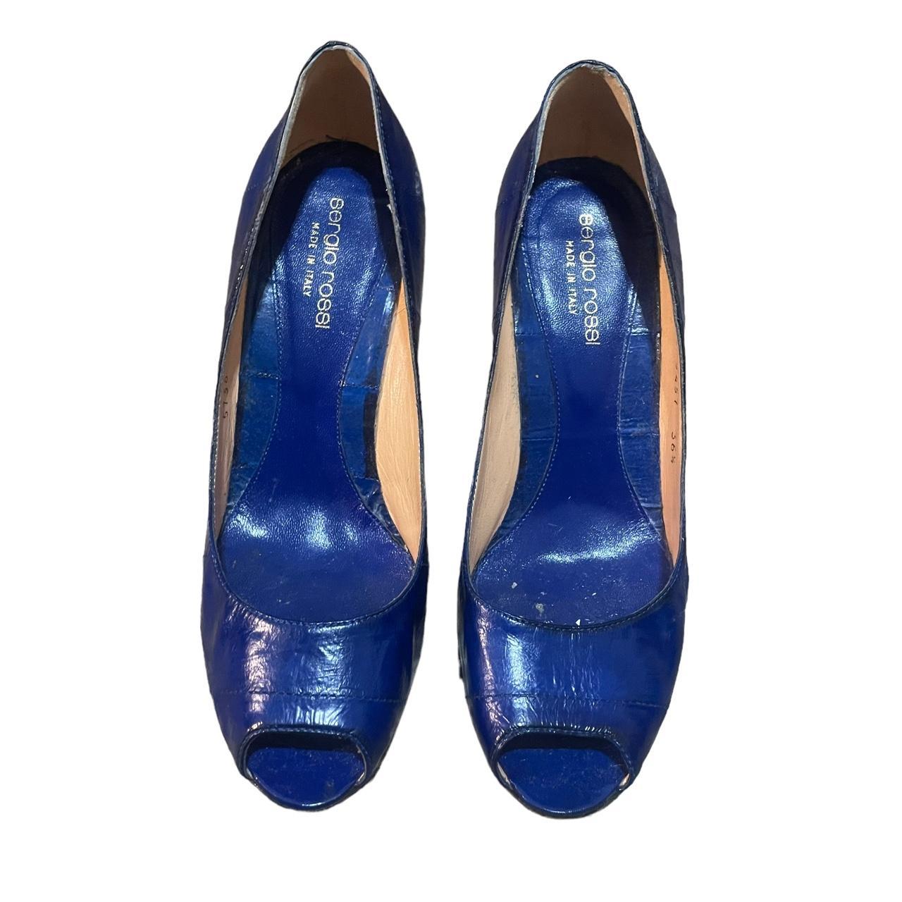 Sergio Rossi Women's Blue Sandals (3)