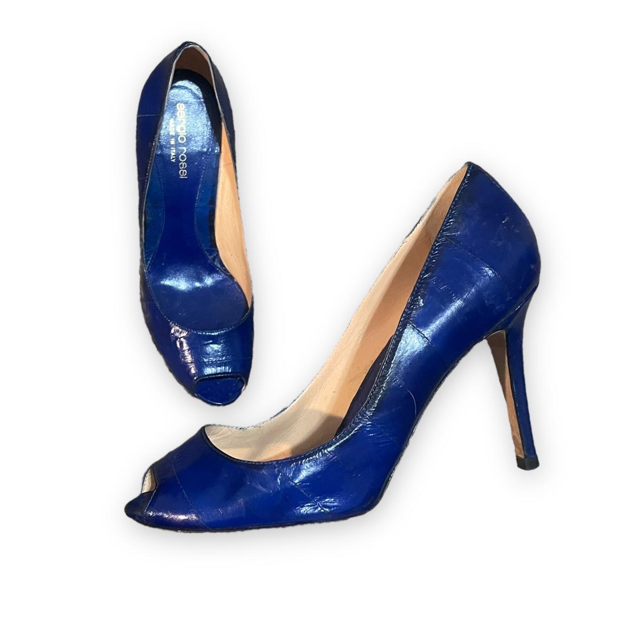 Sergio Rossi Women's Blue Sandals