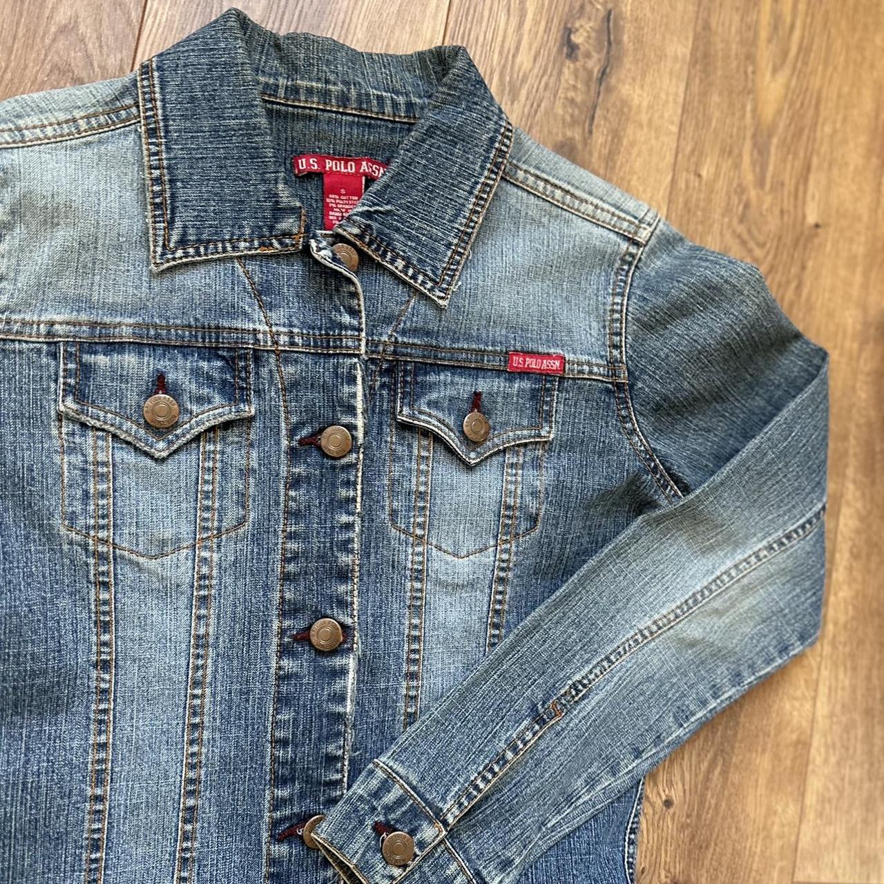 Us polo assn denim fashion jacket