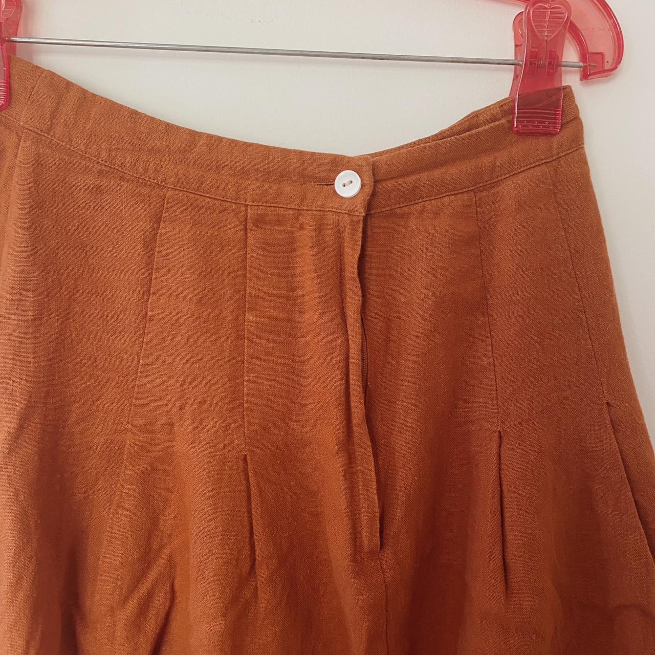 princess highway rust skirt - size 8 worn maybe 3... - Depop