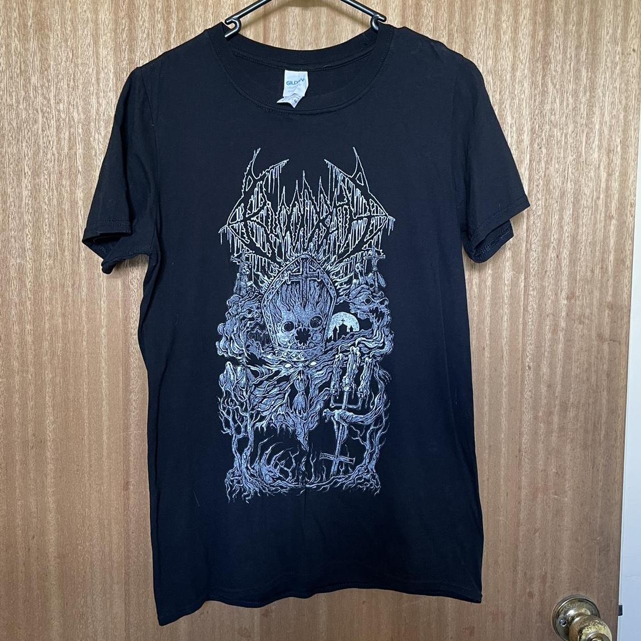Bloodbath band tee, only worn twice, size small in... - Depop