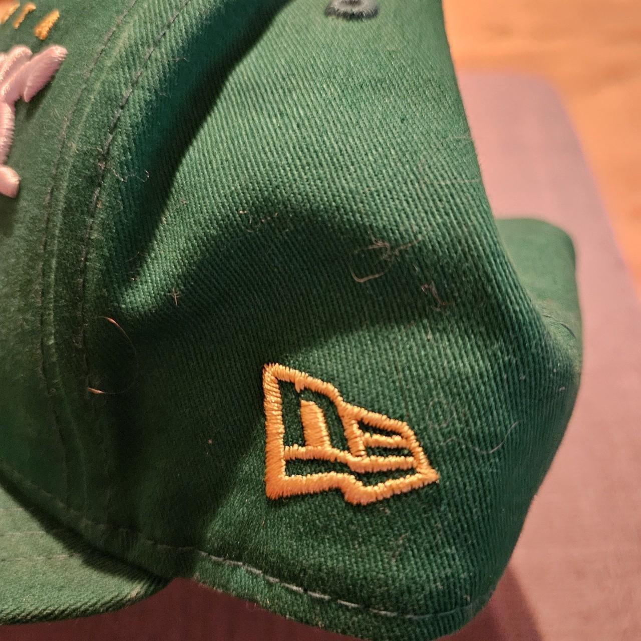 Dallas Texas green and blue SnapBack rope hat Vibe - Depop