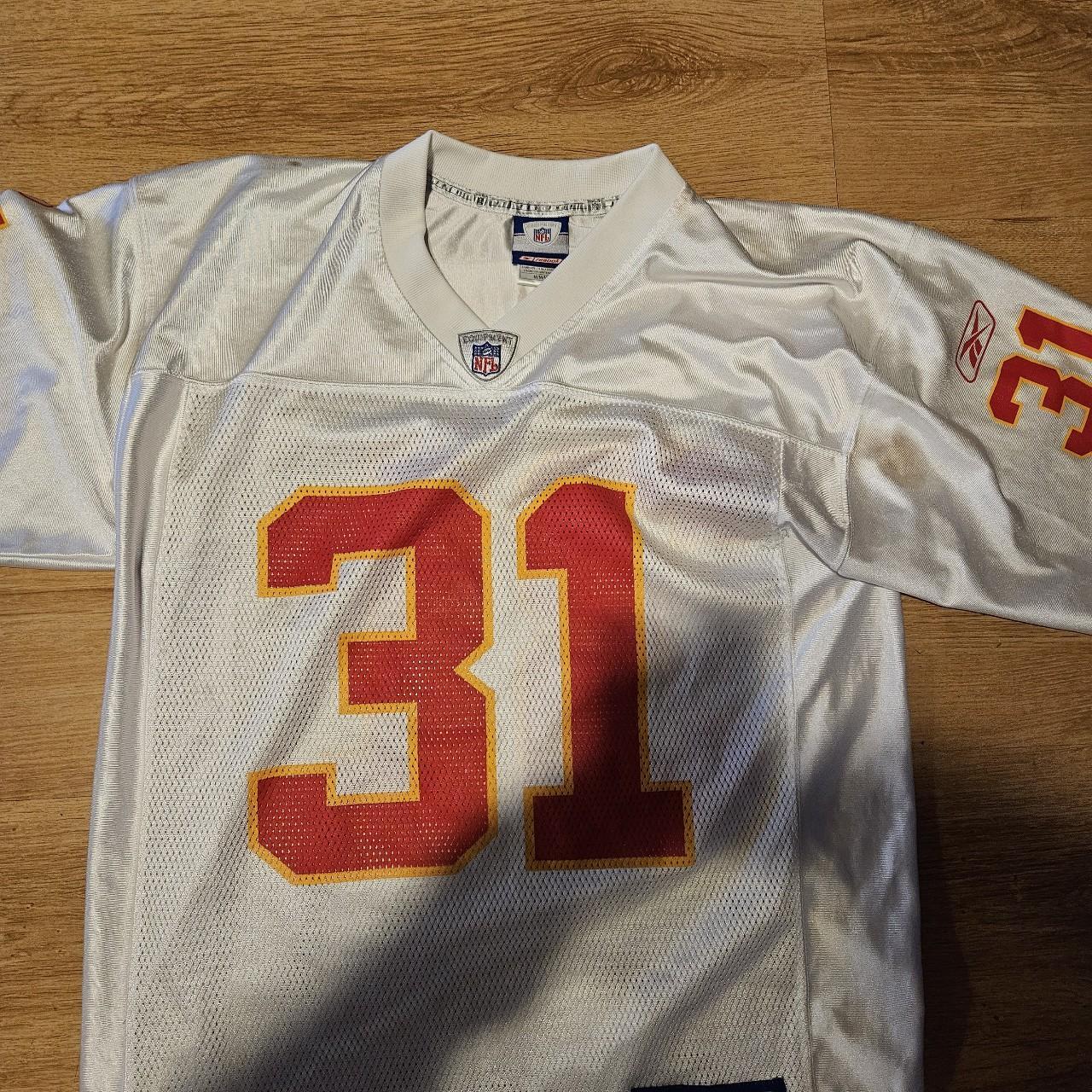 Vintage Reebok Priest Holmes Kansas City Chiefs Jersey Mens 