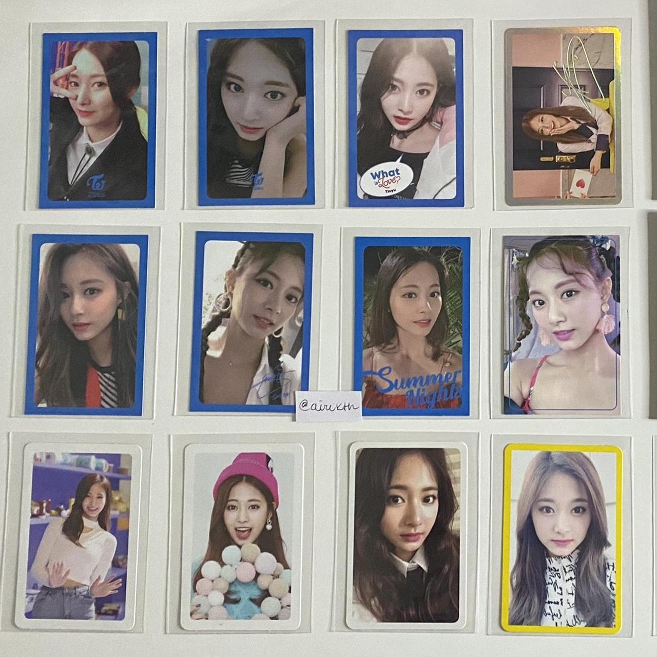 wts twice tzuyu photocards & pob sets want →... - Depop