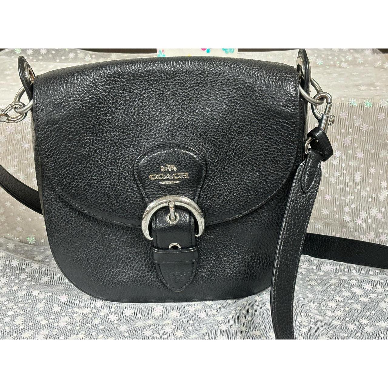 Coach hot Kleo crossbody black leather