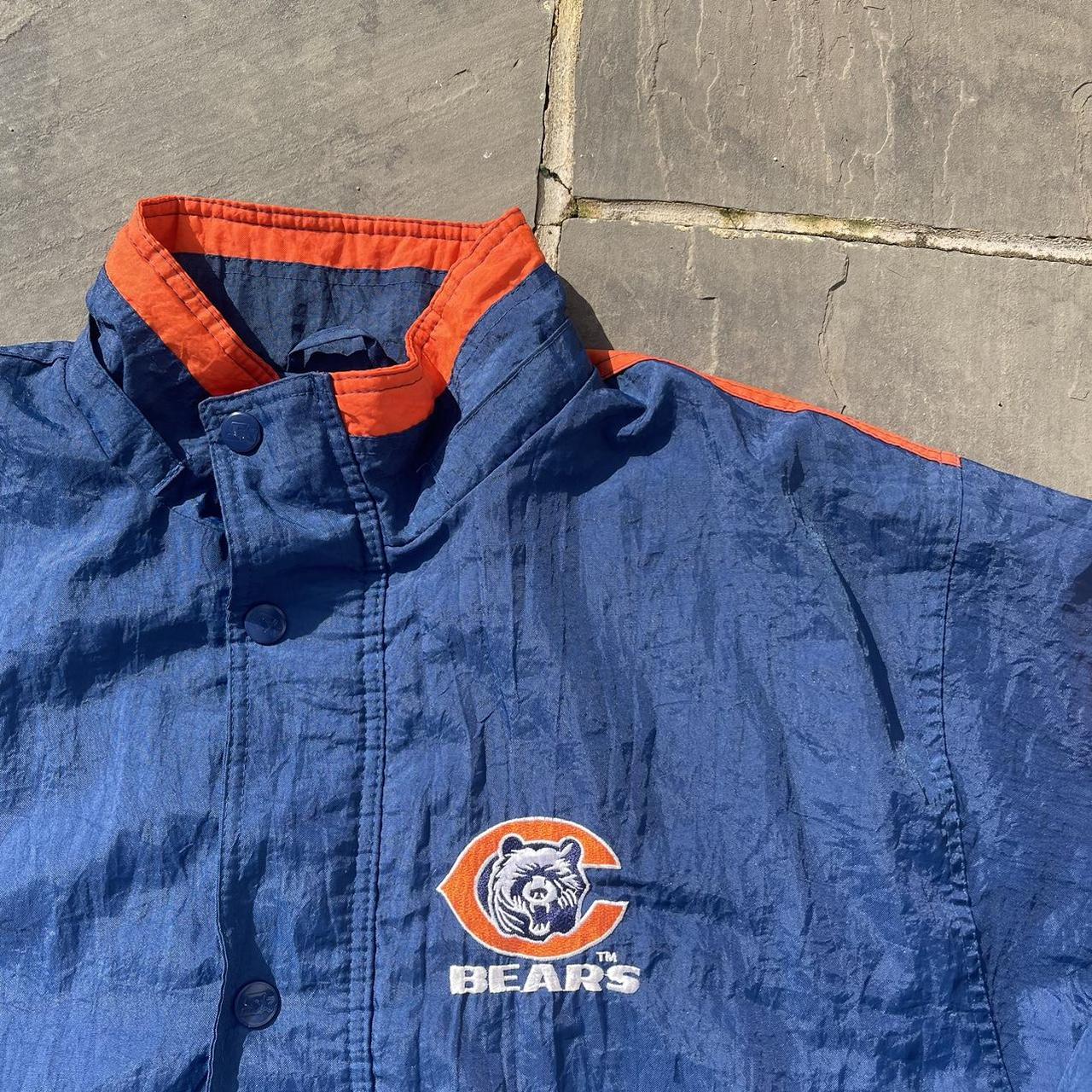 Vintage 90s Chicago Bears Starter NFL Hoodie - Depop