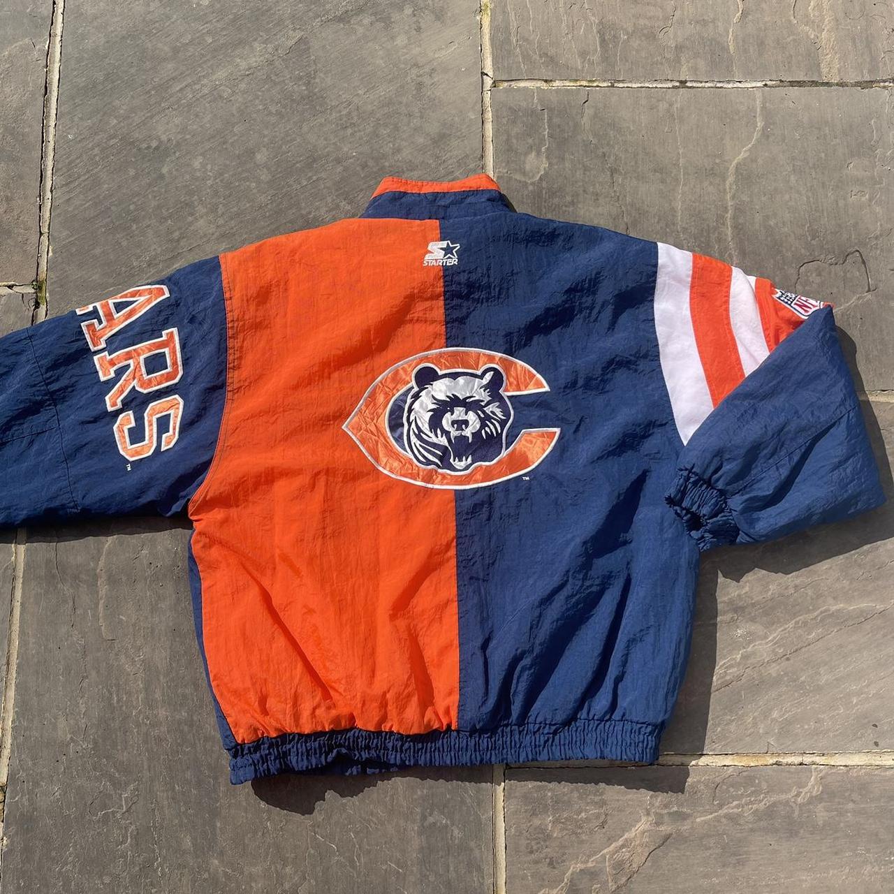 Vintage 90s Chicago Bears Starter puffer jacket. - Depop