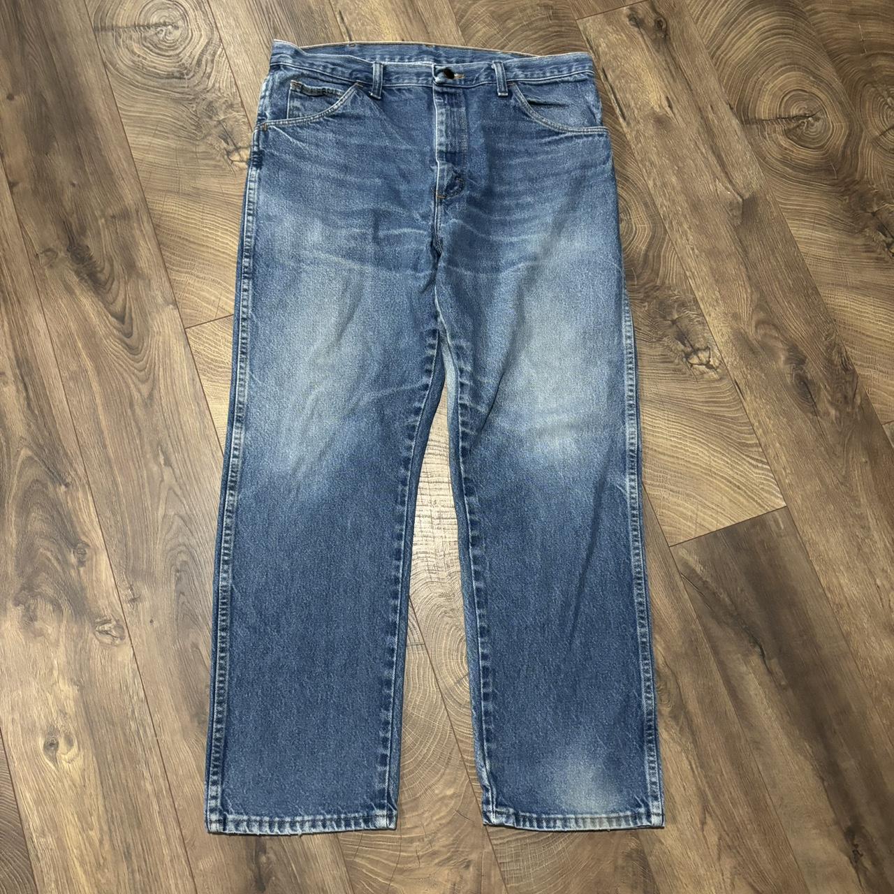 Rustler work jeans. Size 36x29 great fit and perfect... - Depop