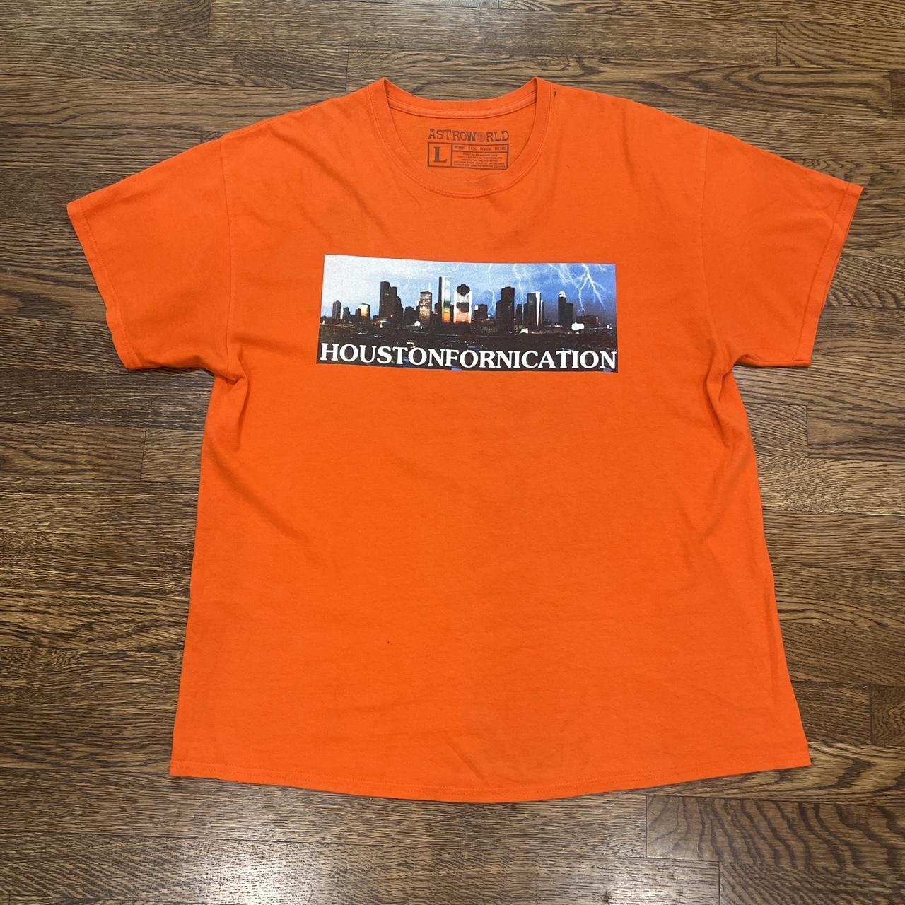 Travis Scott Houstonfornication tee 2018 Houston