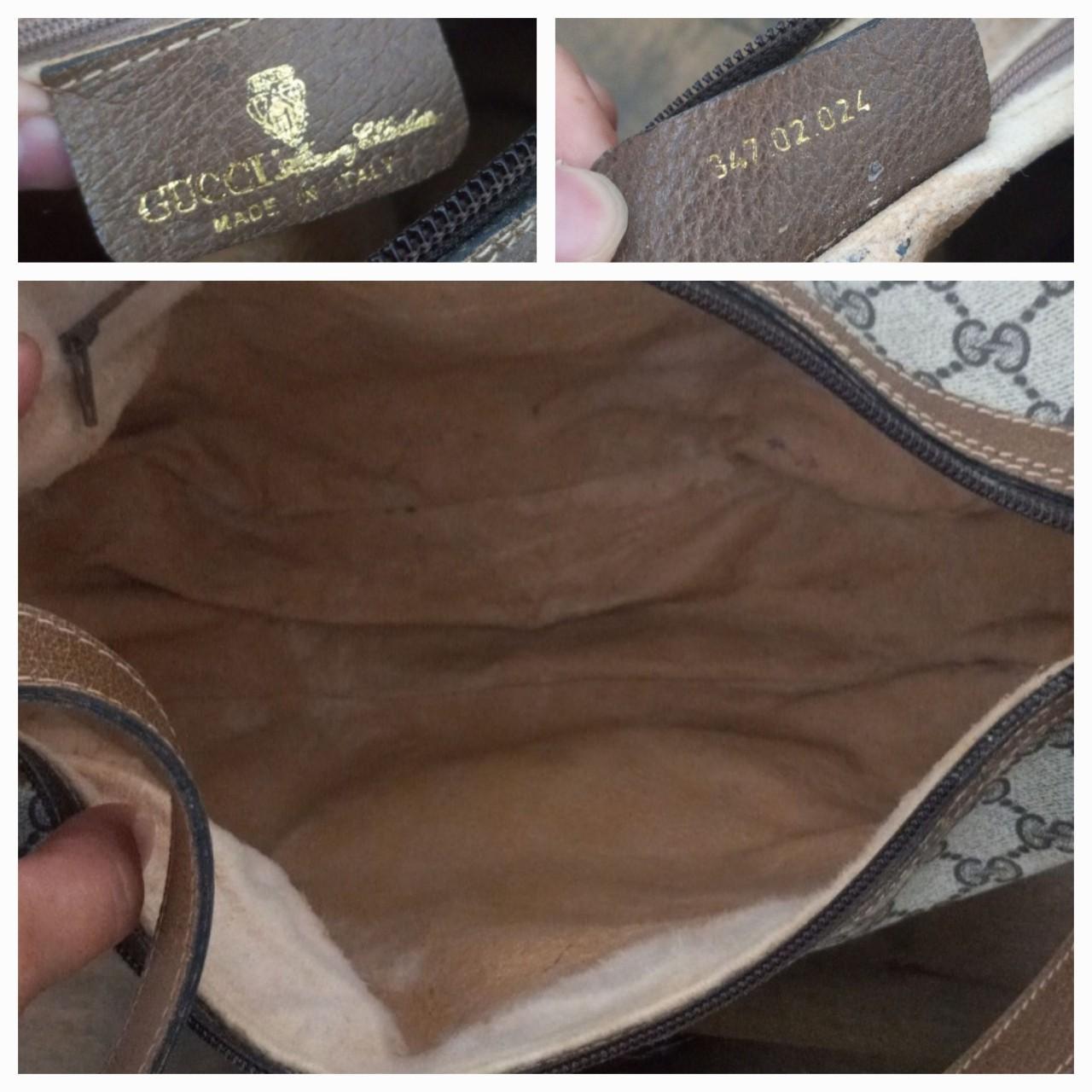 Authentic Gucci Monogram Shoulder Bag Size: - Depop