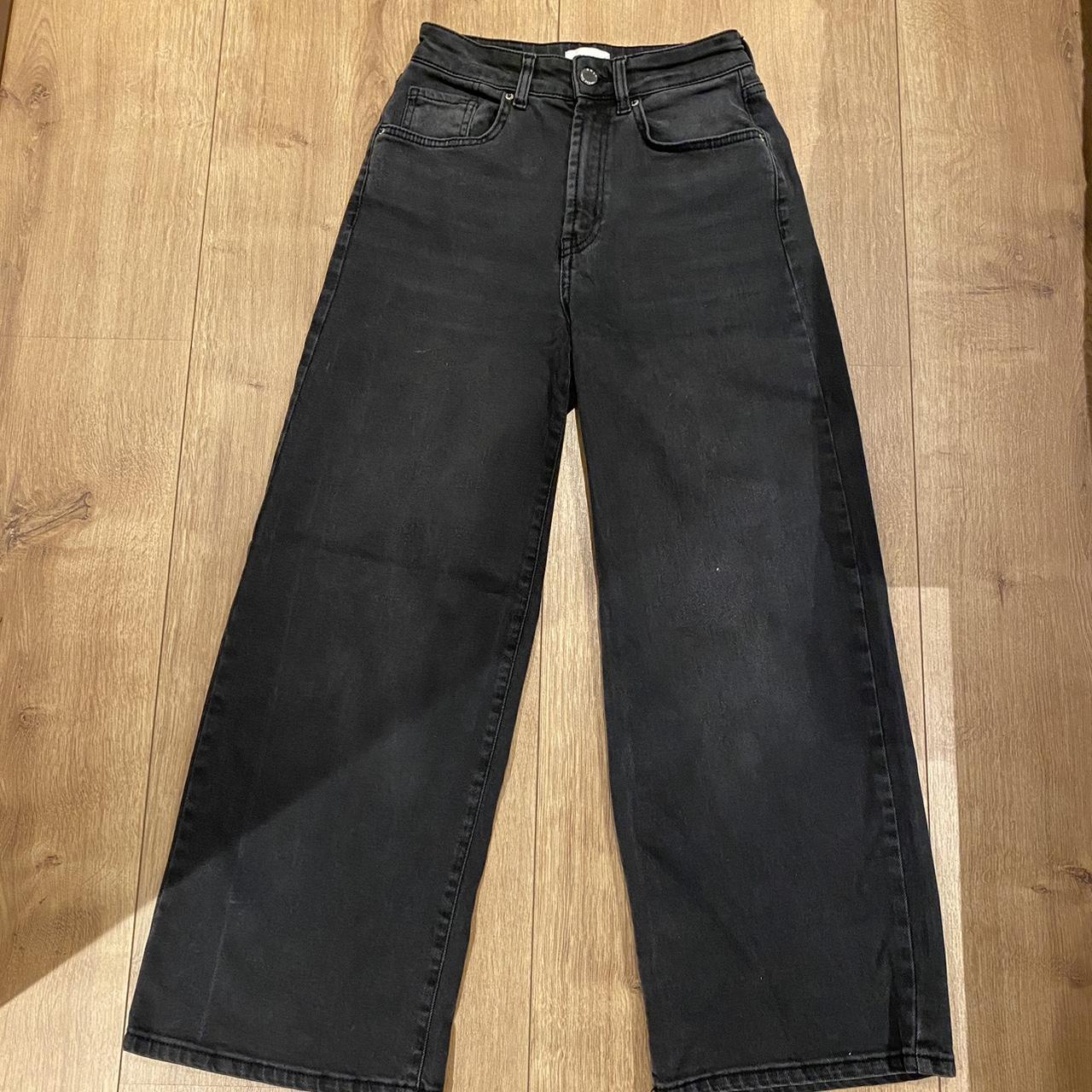 Pull and bear jean noir hot sale