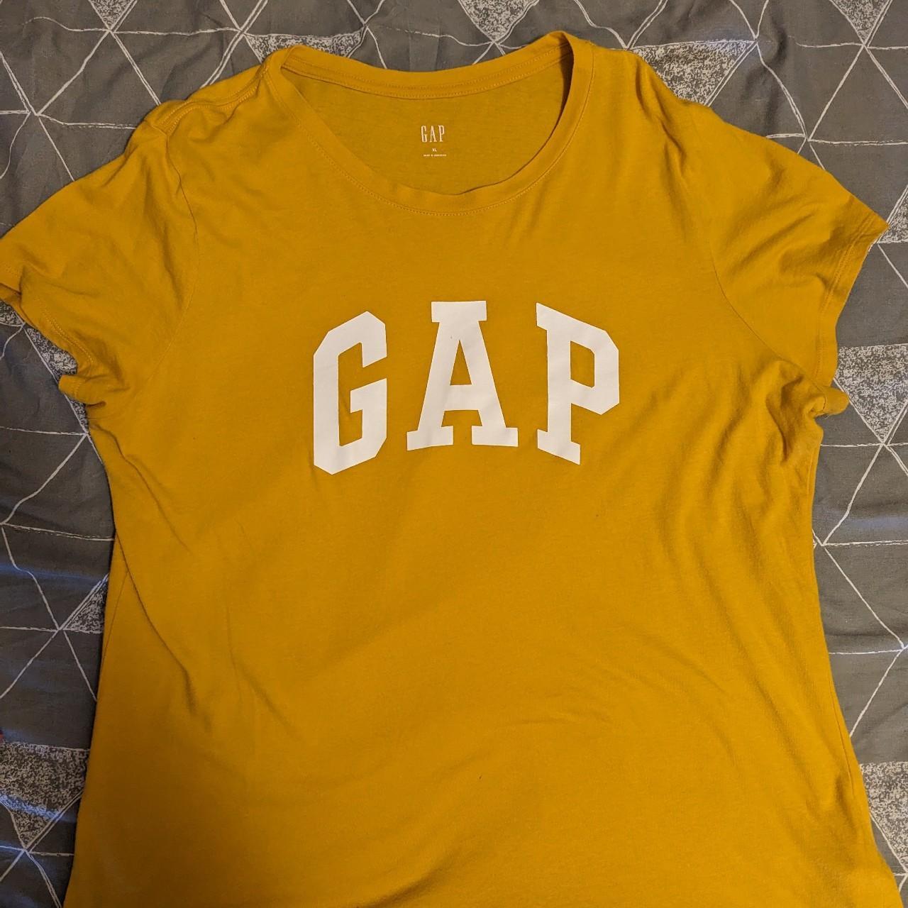 New Mustard yellow GAP T-shirt Never worn,... - Depop