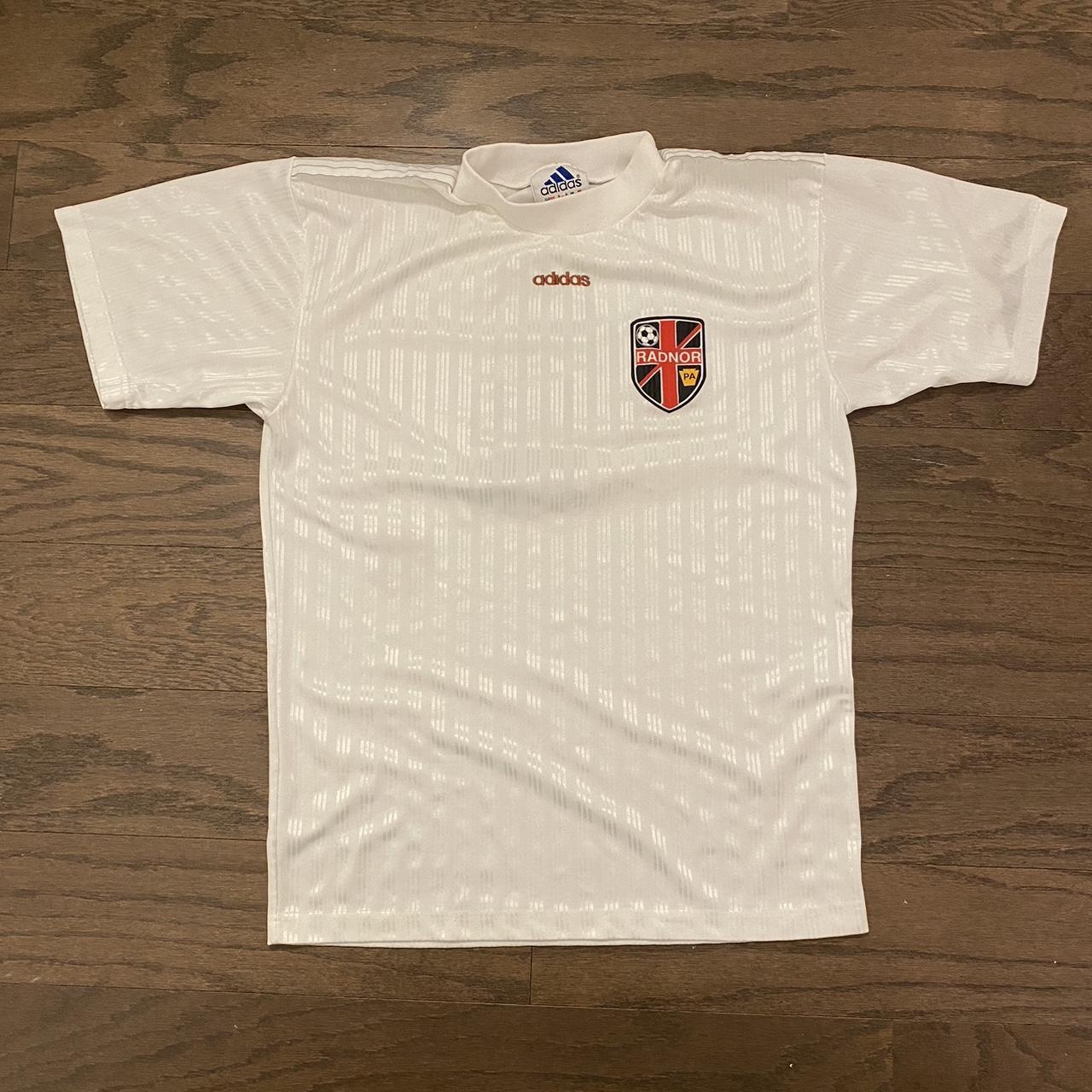 VNTG 1990’s Adidas U.S. Radnor High School soccer... Depop