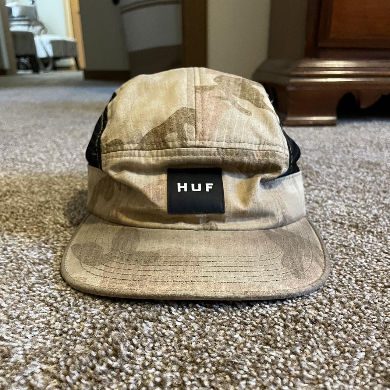 Plateau Genealogie Voldoen HUF Men's Khaki Hat | Depop