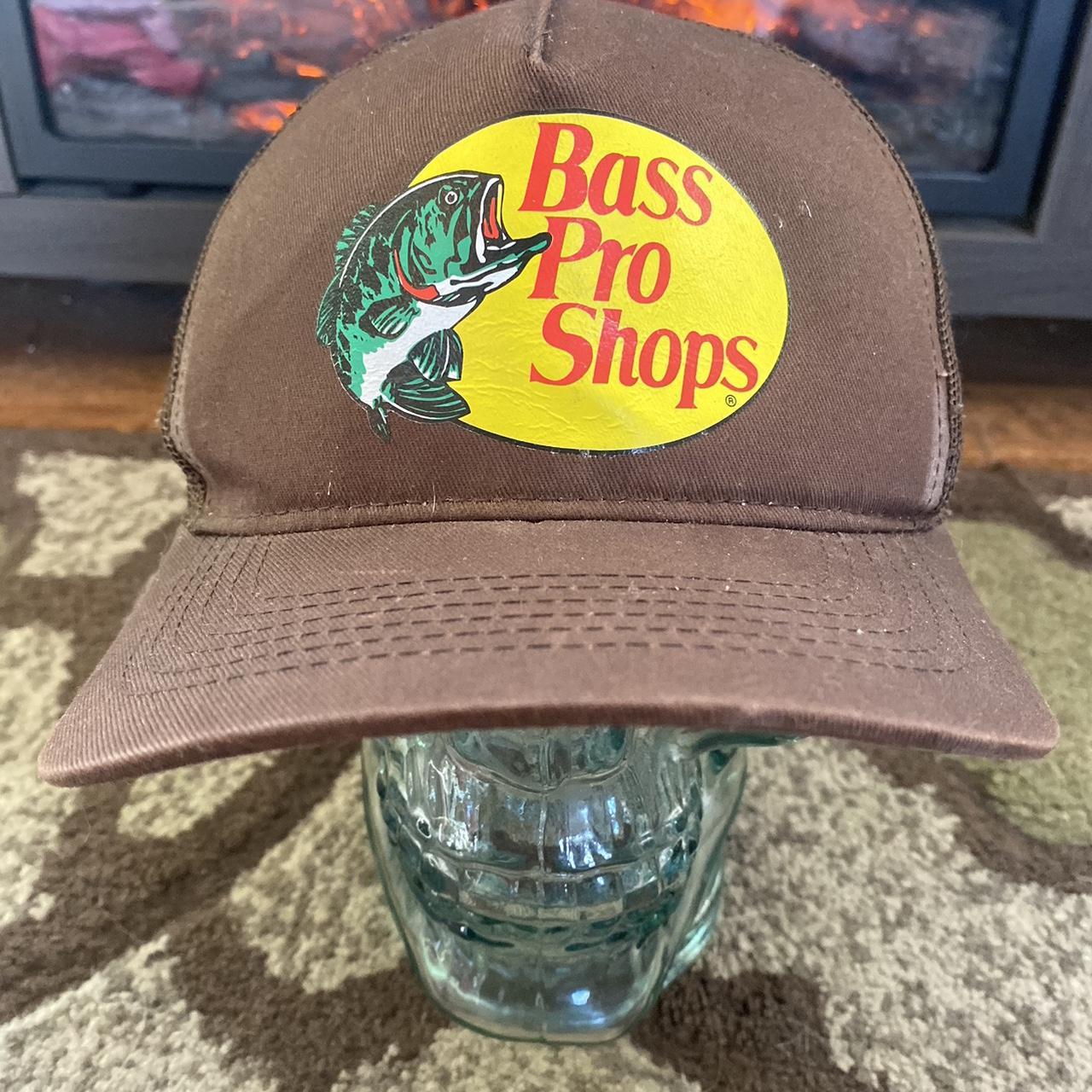 Bass Pro Shops brown trucker hat SnapBack hat. - Depop