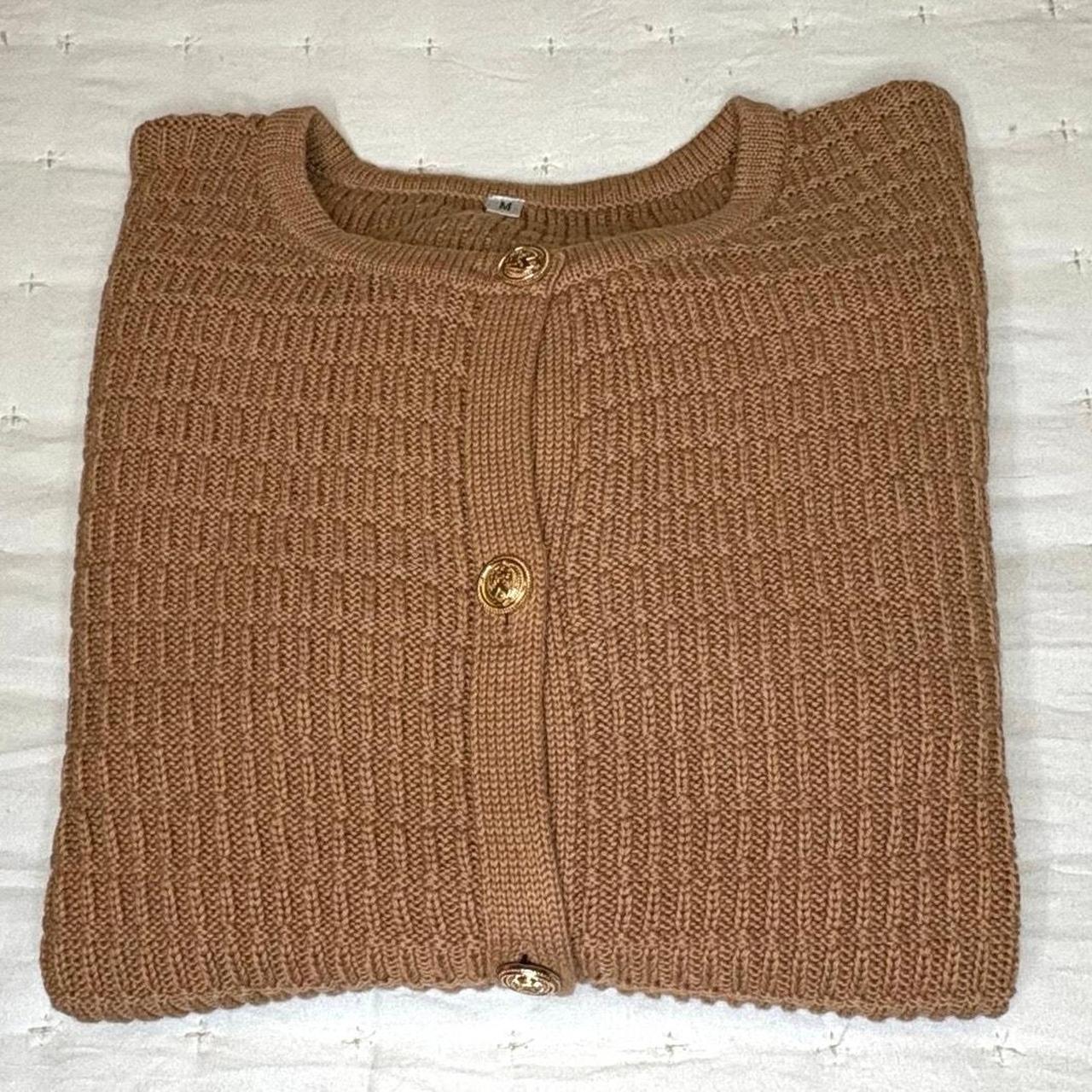 Source Unknown Women's Sweater - Tan - M – Classi… - image 8