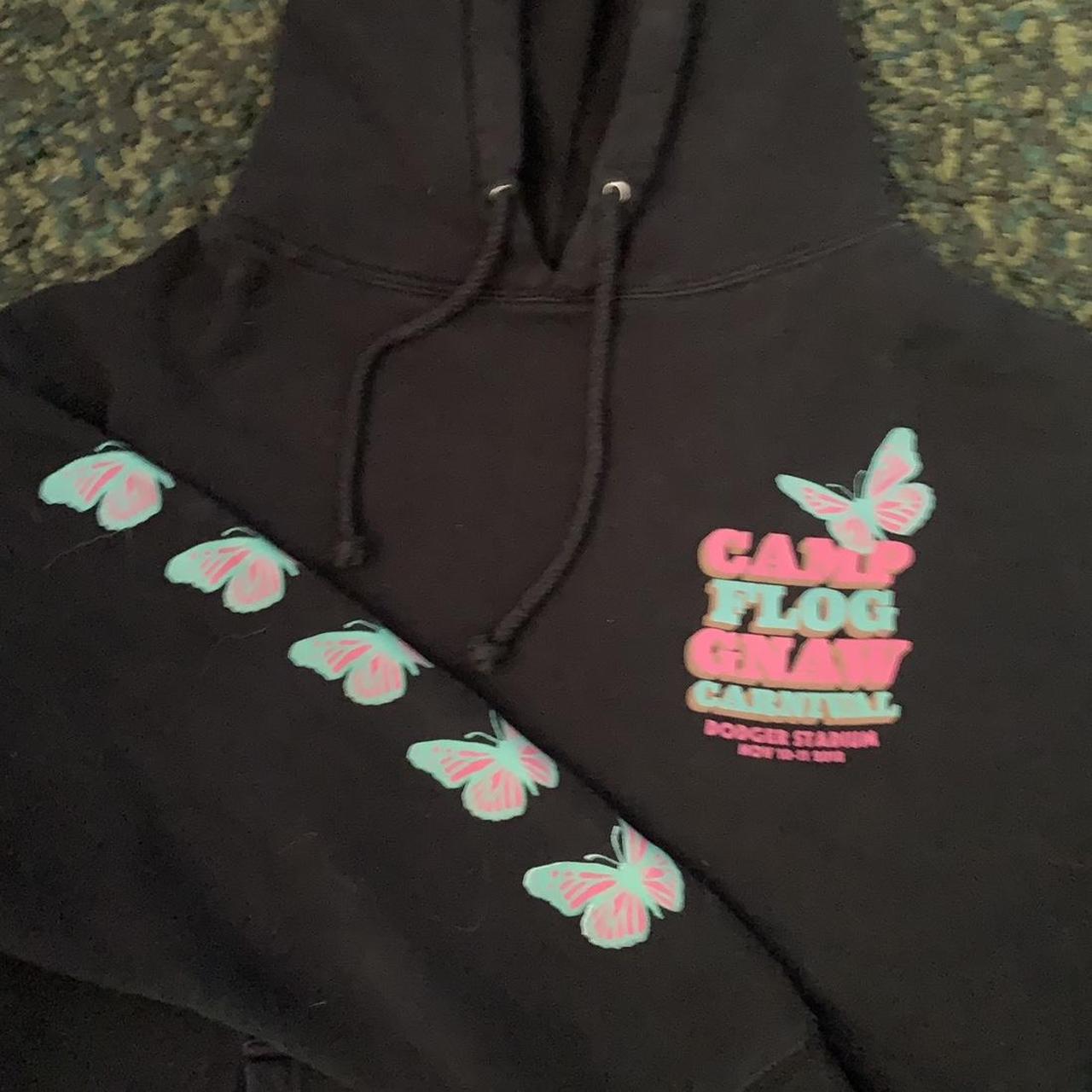 2018 CAMP FLOG GNAW HOODIE good condition Depop