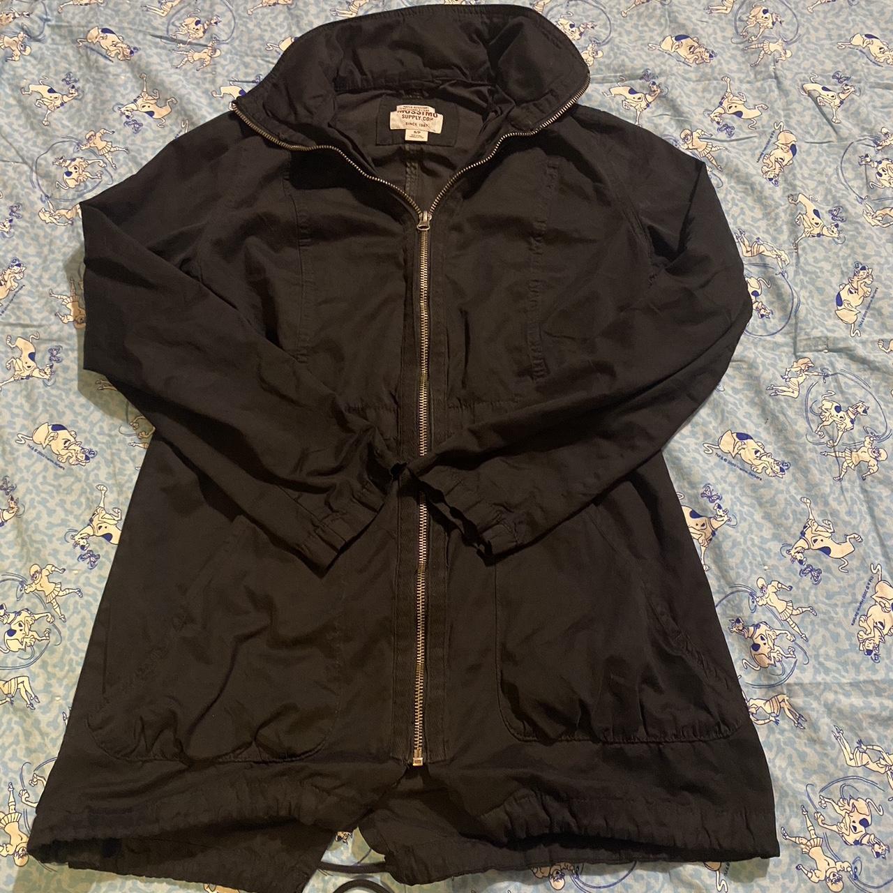 mossimo rain jacket ! water resistant, hardly worn !... - Depop