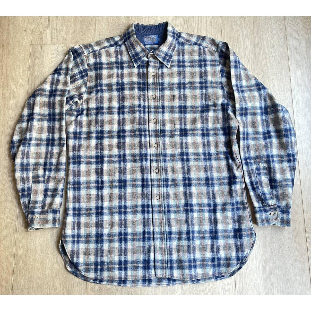 Pre-owned Wool Shirt In Blue