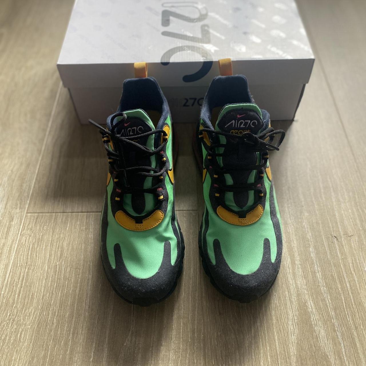 Nike Air Max 270 Electro Green/Yellow Depop