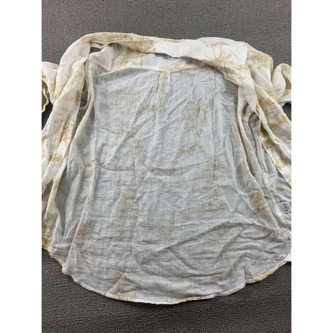 Rails Women's Shirt - Cream - L – Rails button do… - image 3