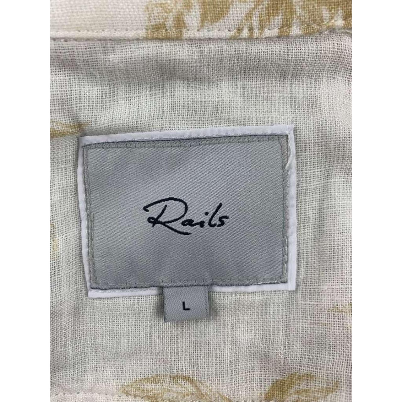 Rails Women's Shirt - Cream - L – Rails button do… - image 4