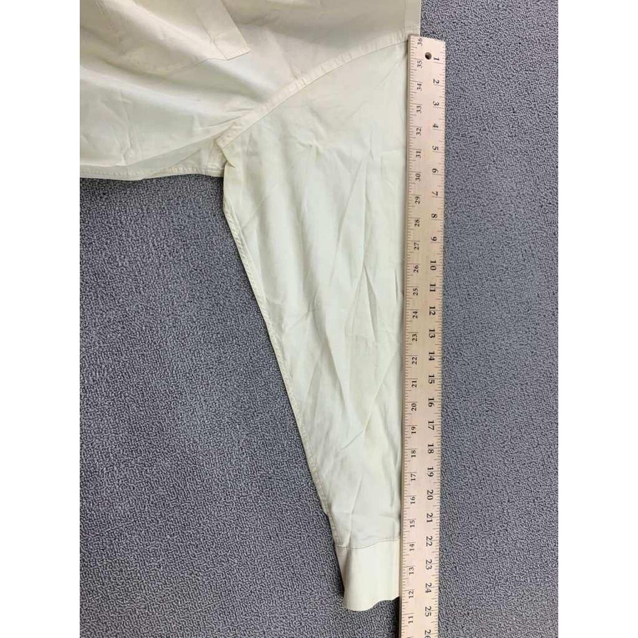 Yves Saint Laurent Men's Shirt - Cream/Yellow - L… - image 6