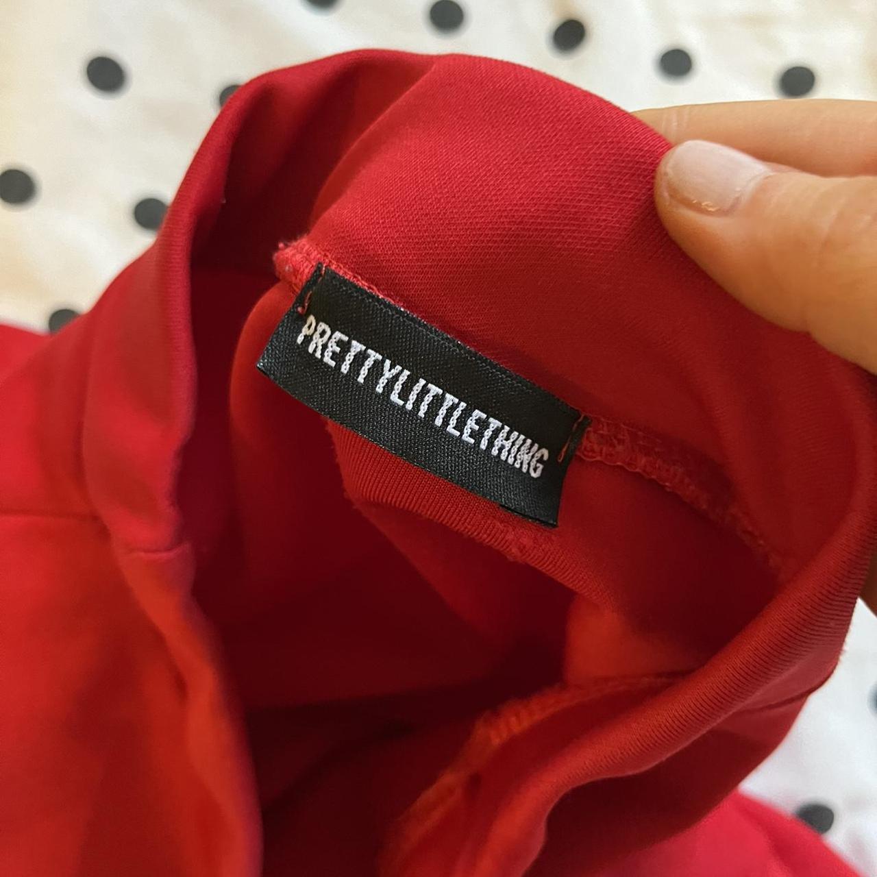 Pretty Little Thing Red Skirt Mini Frill Skirt In Depop pretty-little-thing-red-skirt-mini-frill-skirt-in-depop