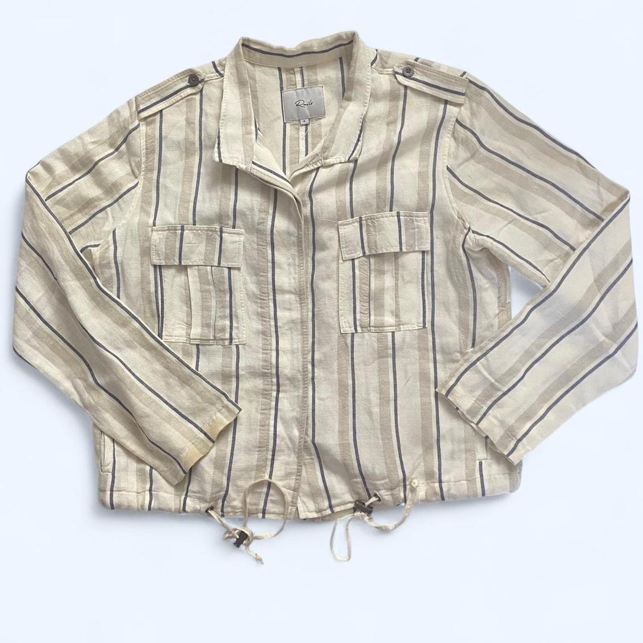 Rails Women's Jacket - Cream/White - S – Rails cr… - image 2