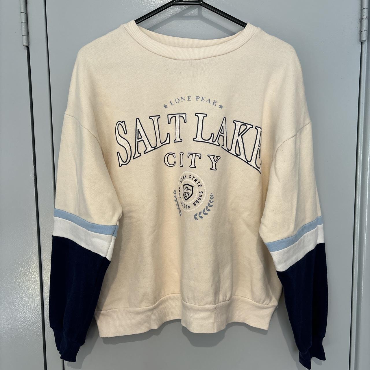 Bershka Salt Lake City jumper size M - Depop