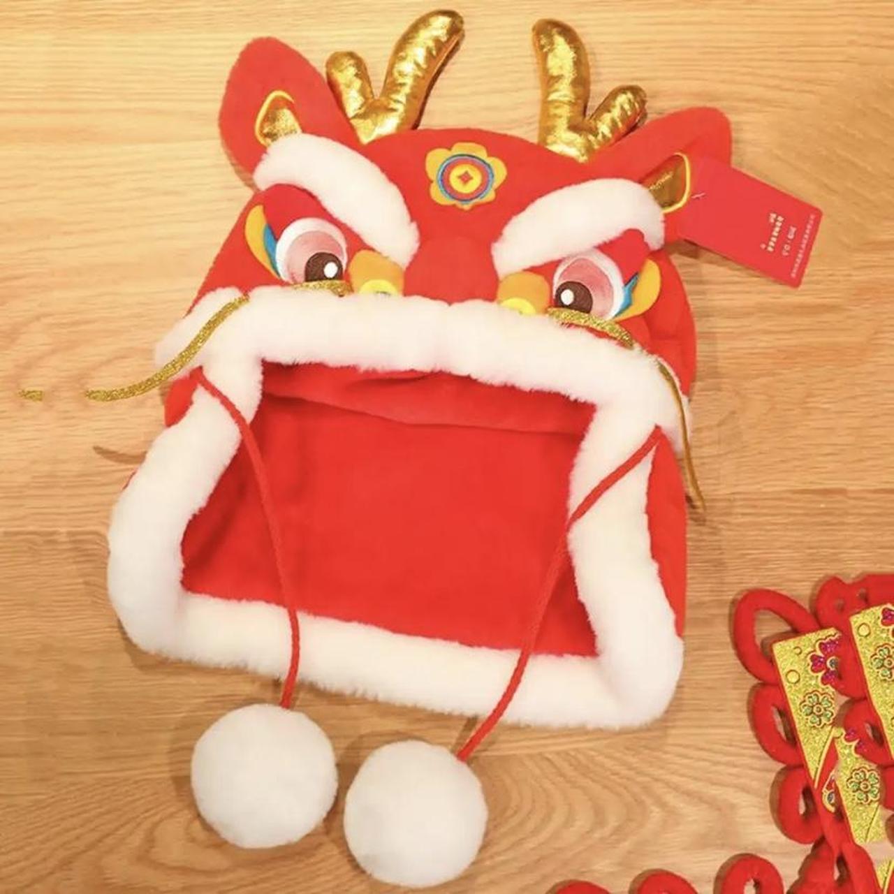 Chinese dragon / Chinese lion hat ️ ️ Oriental hat!... - Depop