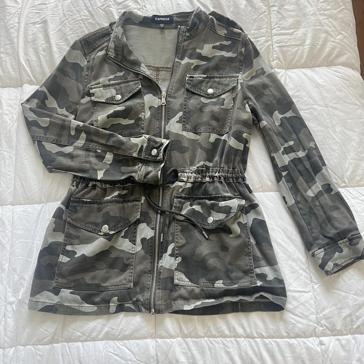 Express camo 2025 jacket womens