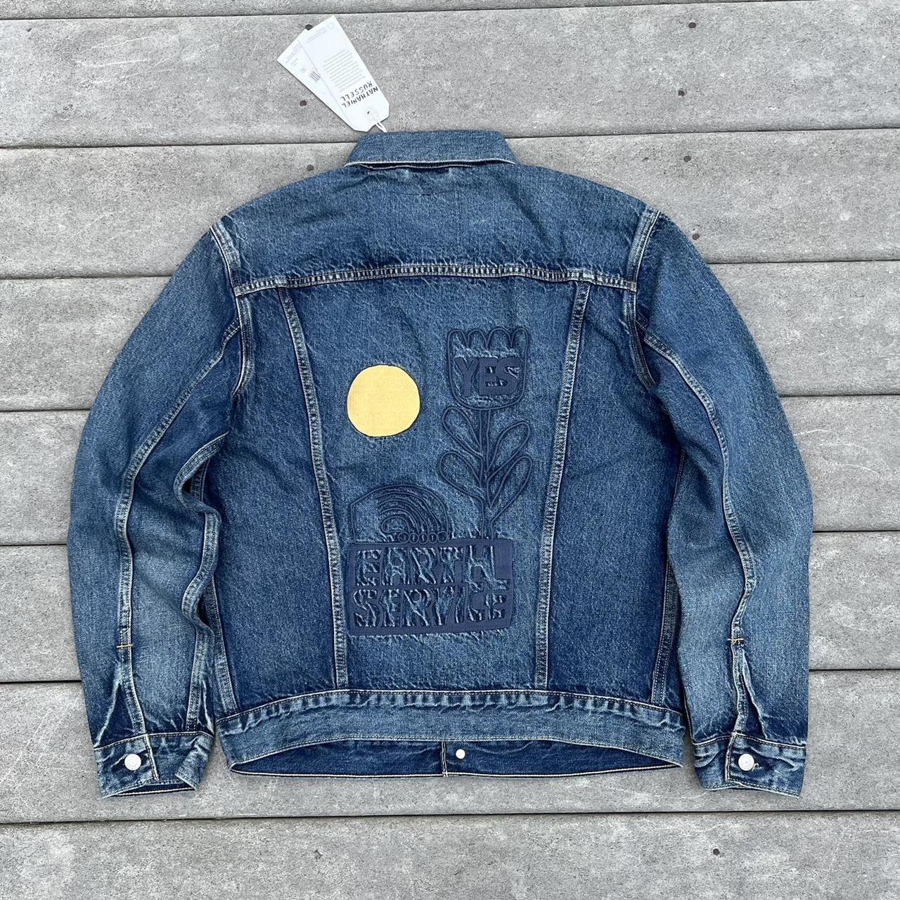 Levis yellow denim sales jacket