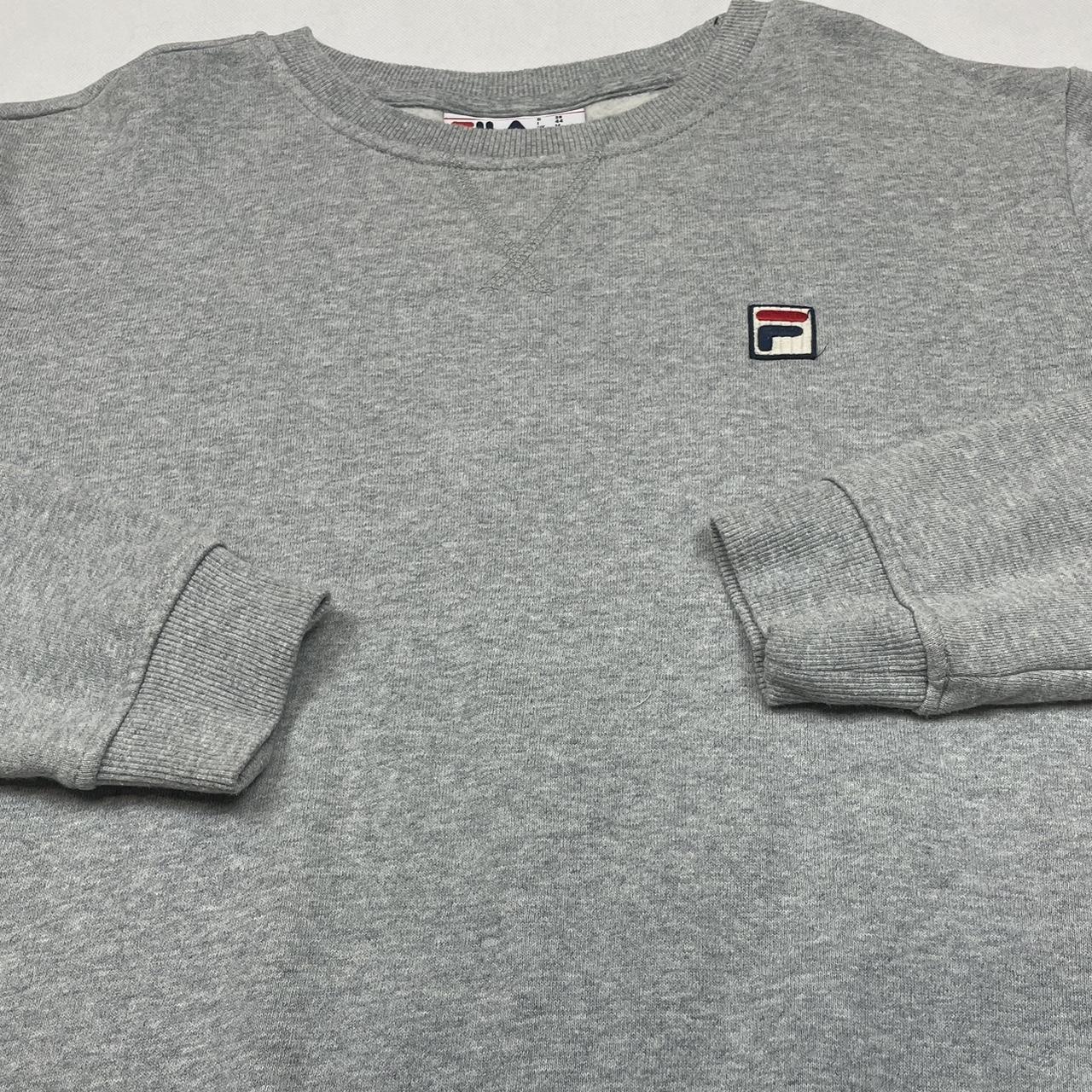 Fila Women's Grey Sweatshirt | Depop