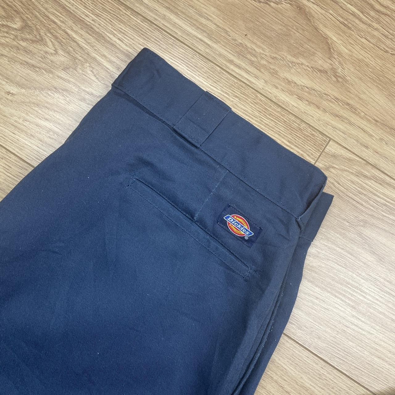 Dickies Navy/Blue workwear Trousers Size: 38 x... - Depop