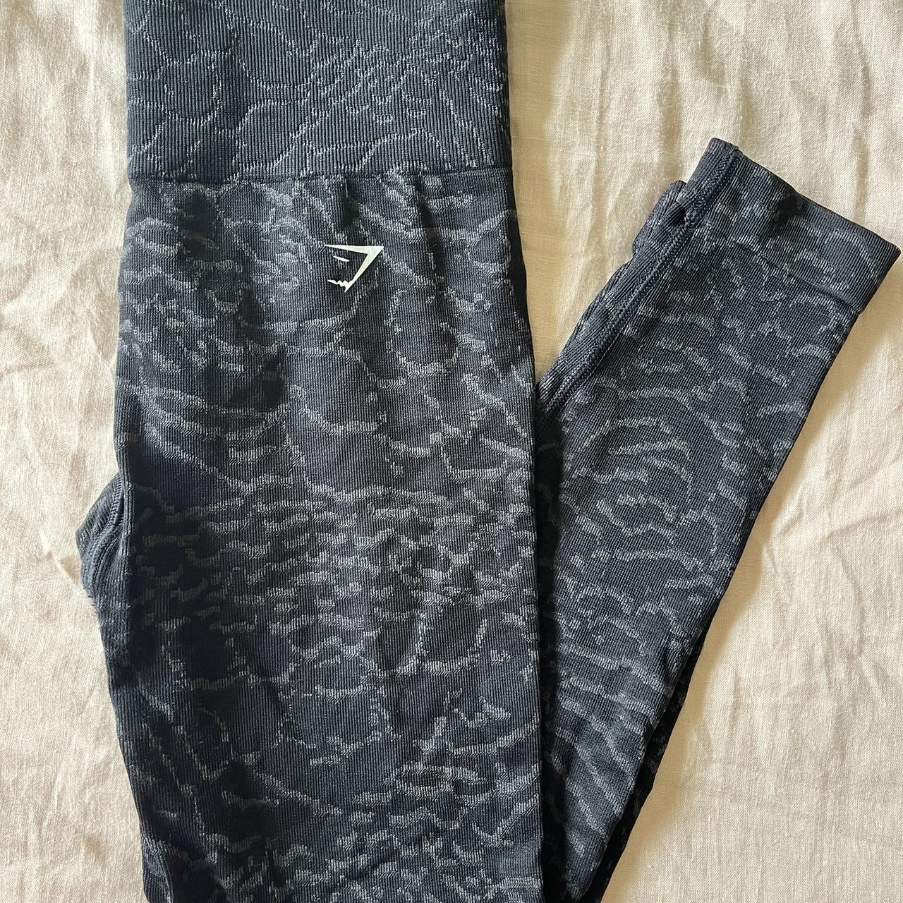 Gymshark adapt black leggings, size small #echt... - Depop