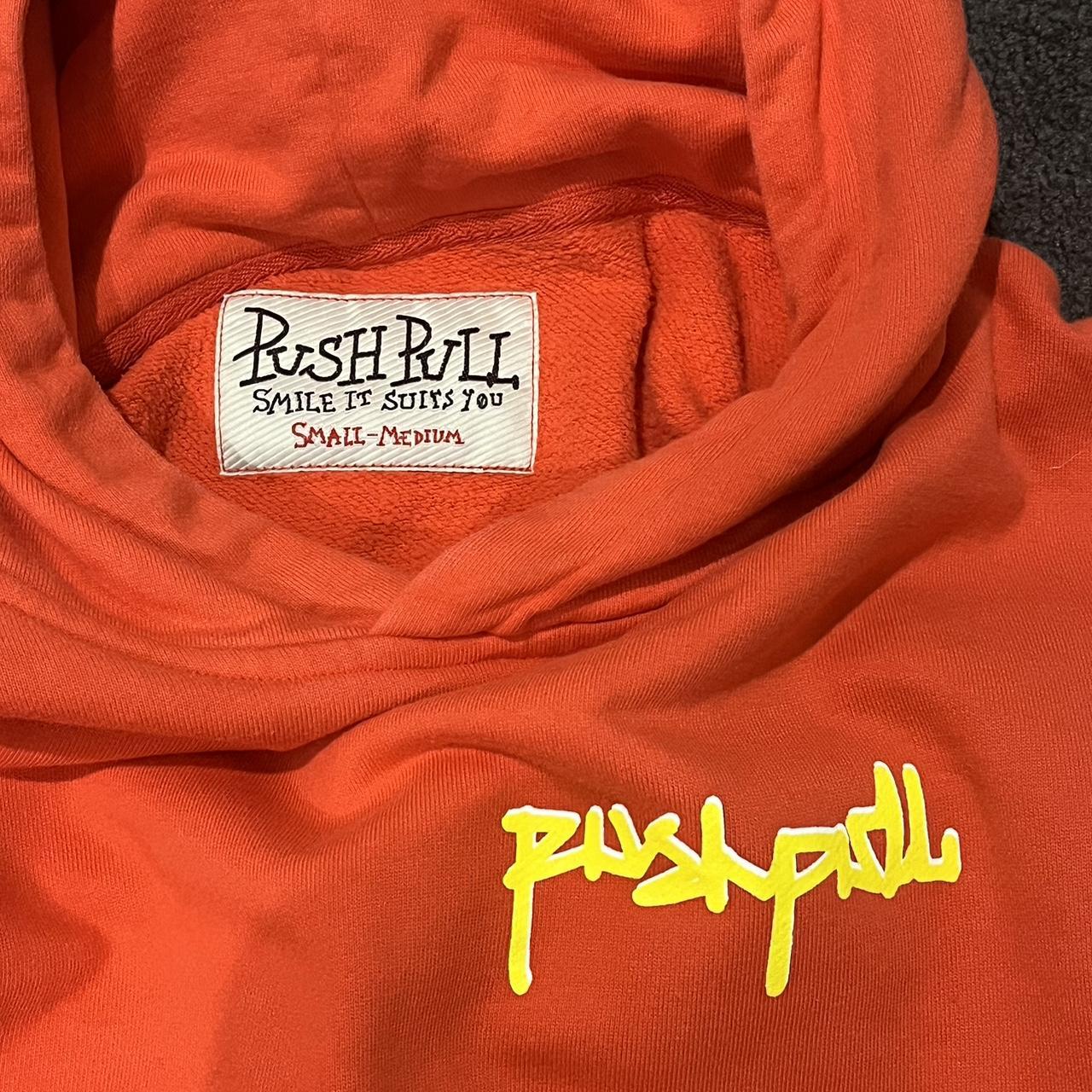 Push pull red hoodie - limited edition no longer... - Depop