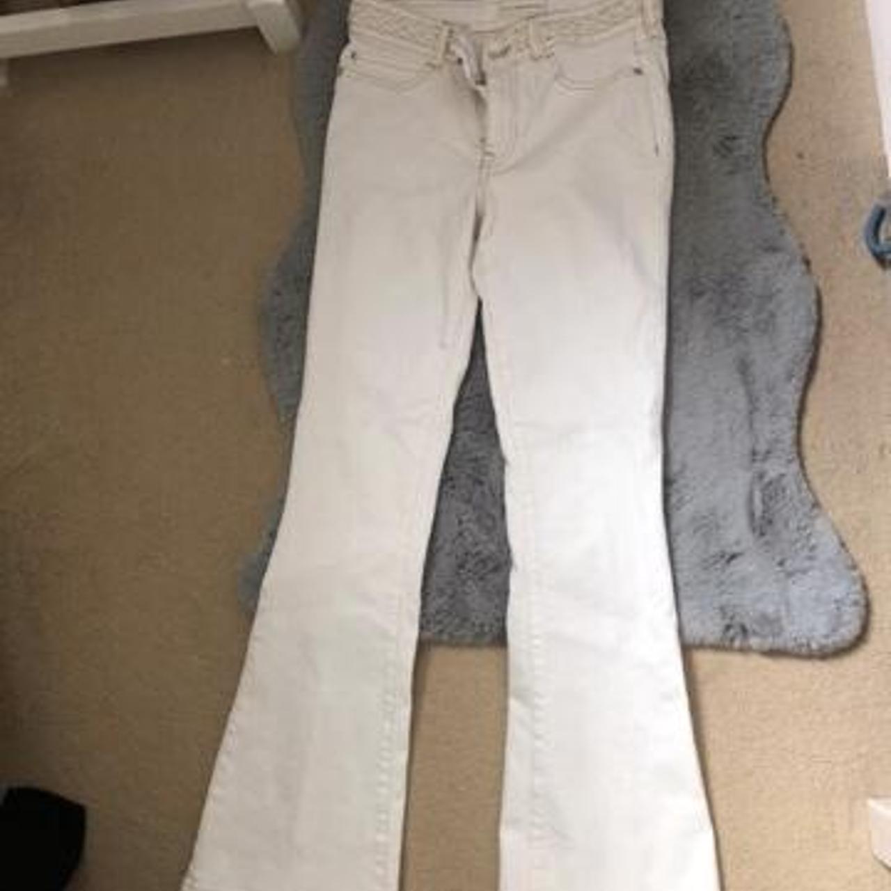 Women's White Jeans | Depop